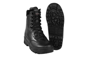 Image of MIL-TEC Leather Tactical Boots - Men's, Black, 6, 12820000-006