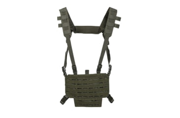 Image of MIL-TEC Lightweight Chest Rig, OD Green, Adjustable, 13530401