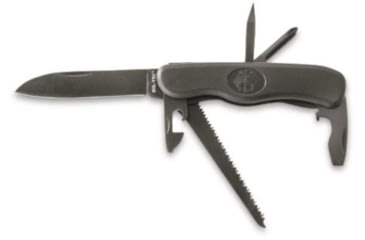 Image of MIL-TEC M2000 Pocket Knife, 3in, Stainless Steel, Black Plastic Handle, 15337150