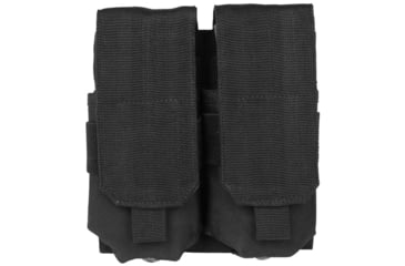Image of MIL-TEC M4/M16 Double Magazine Pouch, Black, 6.3 x 2 x 6.7, 13496602