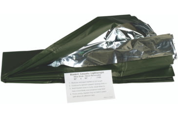 Image of MIL-TEC Survival Poncho, Olive Drab, 16024500