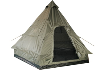 Image of MIL-TEC Tipi Tent, 4 Person, OD Green, 14227000