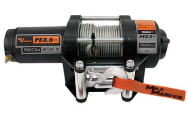 Image of Mile Marker PE3.5 ATV/UTV Winch, 3.500 lb Capacity, 77-50112BW