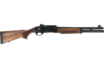 Image of Military Armament Corp 2 Tactical 3in Tactical Semi-Auto Shotgun, 12 Gauge, 18.5in BBL, Hardwood Black Stock, Ghost Ring/Blade, 1 Mag Included, 5RD Capacity, Cerakote Black, 21000122