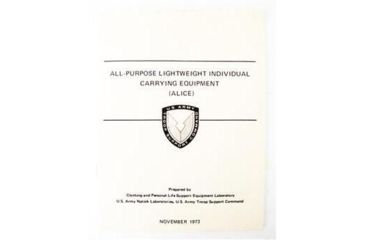 Image of Army Navy Sales All Purpose Lightweight Individual Carrying Equipment ALICE Field Manual, White, 5.5 X 8.5, WALICEM