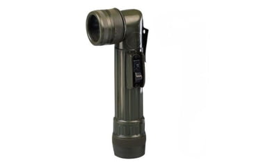Image of Military Surplus Anglehead Flashlight, Od Green, F842