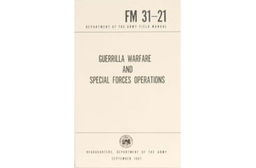 Image of Military Surplus Guerilla Warfare And Special Forces Operations Manual, 5.5in X 8.5in, BK080