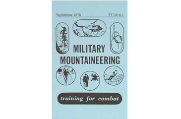Image of Military Surplus Military Mountaineering Manual, 5.5in X 8.5in, BK087