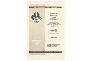 Image of Army Navy Sales Survival Evasion and Recovery Manual JUNE 1999 FM 21-76-1, Brown, 5.5 X 8.5, BK156