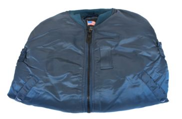 Image of Military Surplus Vintage Ma-1 Flight Jacket, Navy, Large, J6621NL