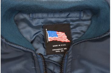 Image of Military Surplus Vintage Ma-1 Flight Jacket, Navy, Large, J6621NL