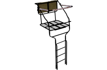Image of Millennium 18ft Double Ladder Stand Includes Safe-Link 35ft Safety Line, L-220-SL