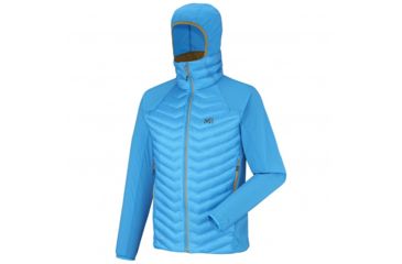 Image of Dual Langtang Hoodie - Mens-Electric Blue-Medium