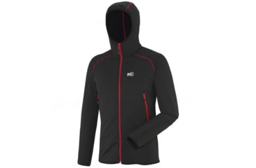 Image of Jack Stretch Hoodie - Mens-Black-Small