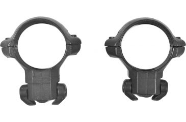 Image of Millet Ruger Scope Rings for Ruger 77, Black - 1in, Medium RR77004
