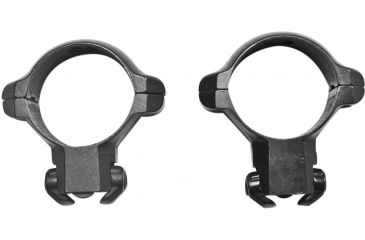 Image of Millet Ruger Scope Rings for Ruger 77, Black - 1in, High RR77005