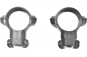 Image of Millett Angle-Loc Weaver Style Rifle Scope Rings, 1in, Ruger 10/22+96/22 Factory Base, High, Smooth