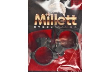 Image of Millett Angle-Loc Weaver Style Rifle Scope Rings, 30mm, Tikka, Medium, Matte