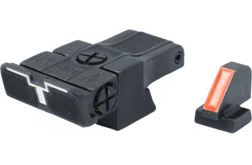 Image of Millett Combo, White Outline Rear, DT Orange Front