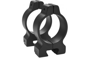 Image of Millett Vertical Split Rings, 30mm, Medium, Matte .22 Caliber - Clam Pack