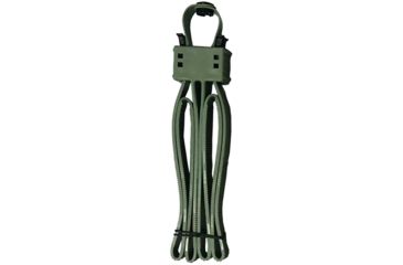 Image of Milspec Plastics Cobra Cuffs, Green, Pack of 6, MS24D-250-6-G