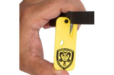 Image of Milspec Plastics Cobra Safety Cutter Keychain, Yellow, Pack of 5 pcs, CRC-Y-5
