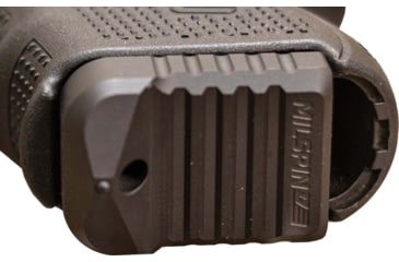 Image of MILSPIN Window Breaker Patent Pending Magazine Base Plate, Glock 43x/48, &quot;Blacked Out&quot; Cerakote on Stainless Steel, 1133118000