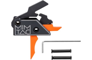 Image of Mimtac Drastic AR-15 Drop-in Touch Trigger, Orange/Black, Small, DR-556-ORG2