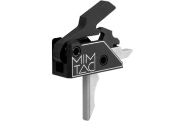 Image of Mimtac Drastic AR-15 Drop-in Touch Trigger, Silver/Black, Small, DR-556-SVR1