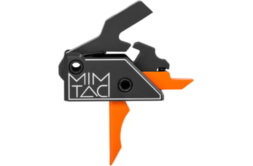 Image of Mimtac Drastic AR-9 9mm PCC Drop-in Touch Trigger, Orange/Black, Small, DR9-ORG-02