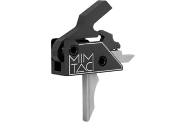Image of Mimtac Drastic AR-9 9mm PCC Drop-in Touch Trigger, Silver/Black, Small, DR9-SVR-01