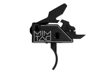 Image of Mimtac Drastic CR 9 AR-9 Drop-In Trigger, Curved, Black, DRCR9-BLK-01
