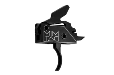 Image of Mimtac Drastic CR 9 AR-9 Drop-In Trigger, Curved, Black, DRCR9-BLK-01