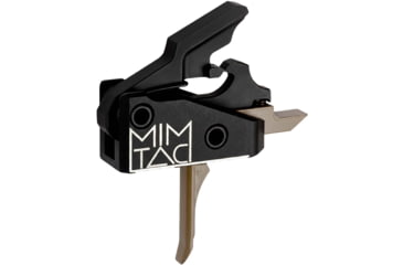 Image of Mimtac Drastic Gen 2 AR-15 Drop-in Trigger, FDE/Black, DR-GEN2-FDE