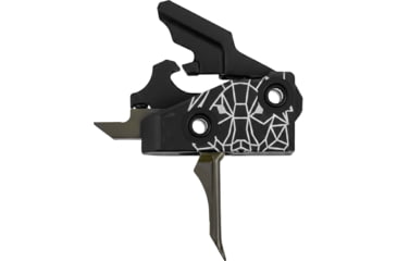 Image of Mimtac Drastic Gen 2 AR-15 Drop-in Trigger, OD Green/Black, DR-GEN2-OD