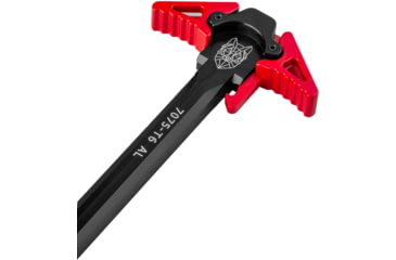 Image of Mimtac OK-AY AR-15 Ambidextrous Charging Handle, Red, OK-AY-RED
