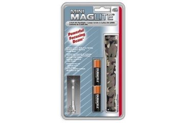 Image of MagLite Mini 2 Cell AA Incandescent Flashlight, UCP Camo, Blister Card, M2A026
