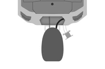 Image of Minn-Kota 3in Raptor Setback Bracket - White, 1810375