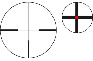 Image of Minox Rifle Scope, 1-5x24mm, 30mm Tube, Illuminated, 30 mm, 10024
