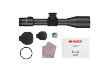 Image of Minox Rifle Scope, 5-25x56mm, 34mm Tube, First Focal Plane, LR, 34 mm, 10027