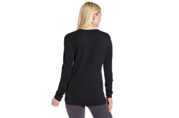 Image of Minus 33 Ossipee Mid-Weight Crew - Womens-Black-Small