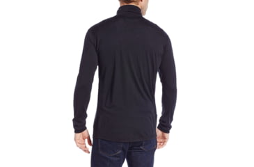 Image of Minus33 Allagash Lightweight Wool 1/4 Zip, Black, X-Small, 744XS