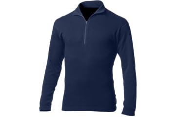 Image of Minus33 Isolation Mid-Weight 1/4 Zip - Men's-Navy-X-Large