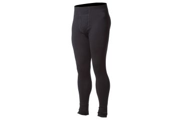 Image of Minus33 Kancamagus Midweight Wool Bottom, Black, X-Small 706XS