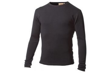 Image of Chocorua Mid-Weight Crew Neck - Mens-Black-Small