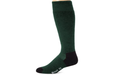 Image of Minus33 Merino Ski and Snowboard Sock, Forest Green, Small, 905FGS