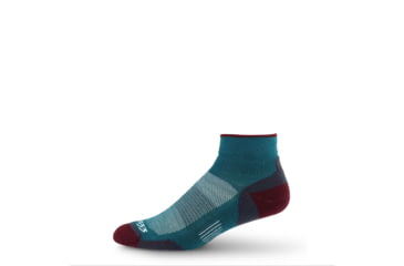 Image of Minus33 Merino Wool Clothing Microweight Cushion - Trail Running Ankle Wool Socks Mountain Heritage Elite, trail-running-sock