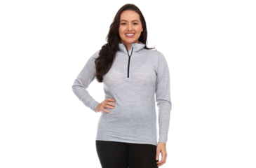 Image of Minus33 Merino Wool Clothing Microweight - Womens Wool 1/4 Zip Woolverino, woolverino-womens-wool-1-4-zip-micro-weight