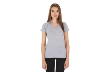 Image of Minus33 Merino Wool Clothing Microweight - Womens Wool V-Neck T-Shirt Woolverino, woolverino-womens-micro-weight-v-neck-t-shirt