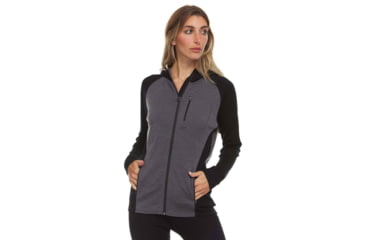 Image of Minus33 Merino Wool Clothing Midweight - Womens Full Zip Hoodie Woolverino, trailbreaker-womens-midweight-full-zip-hoodie